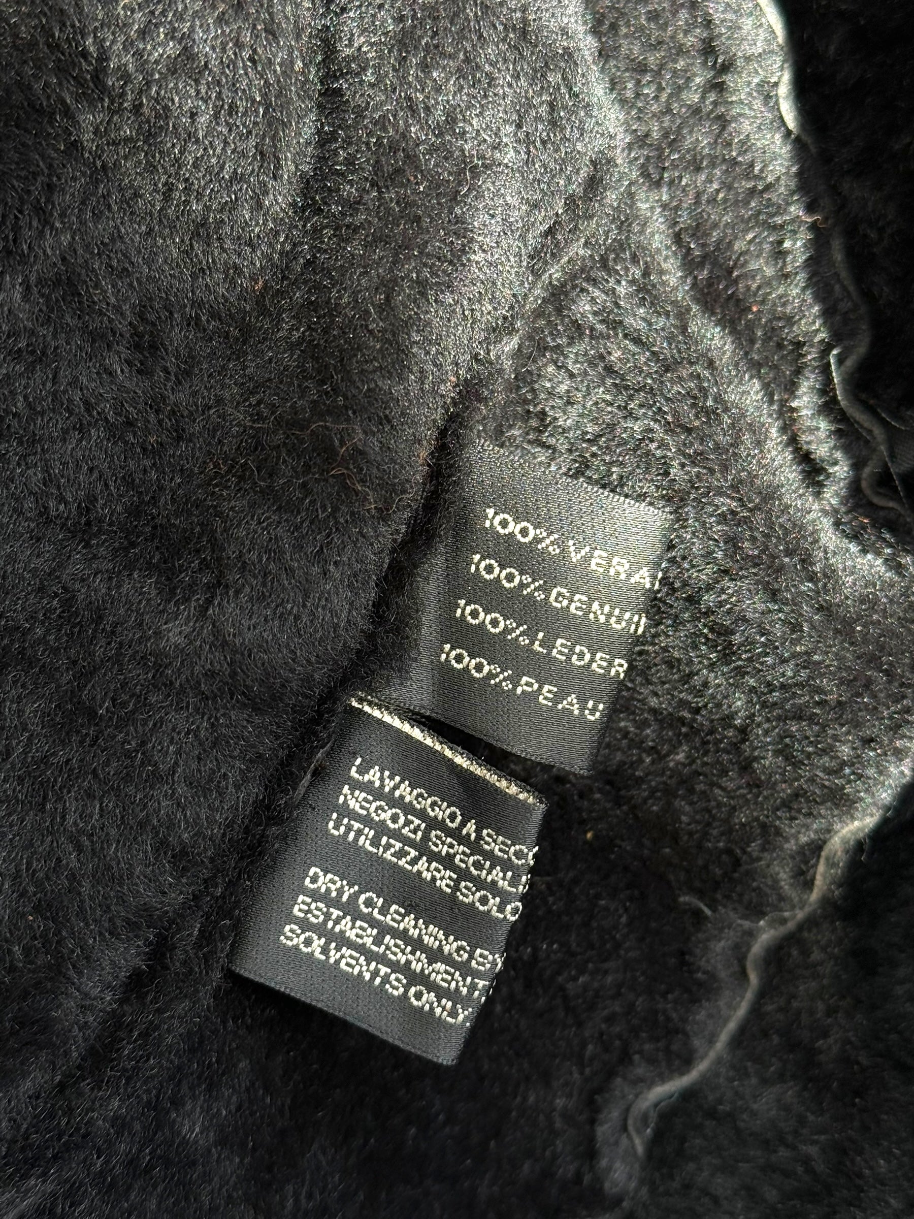 Roberto Cavalli Suède Fox Fur Jacket