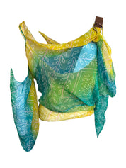 John Galliano S/S 2003 Asymmetrical Silk Blouse