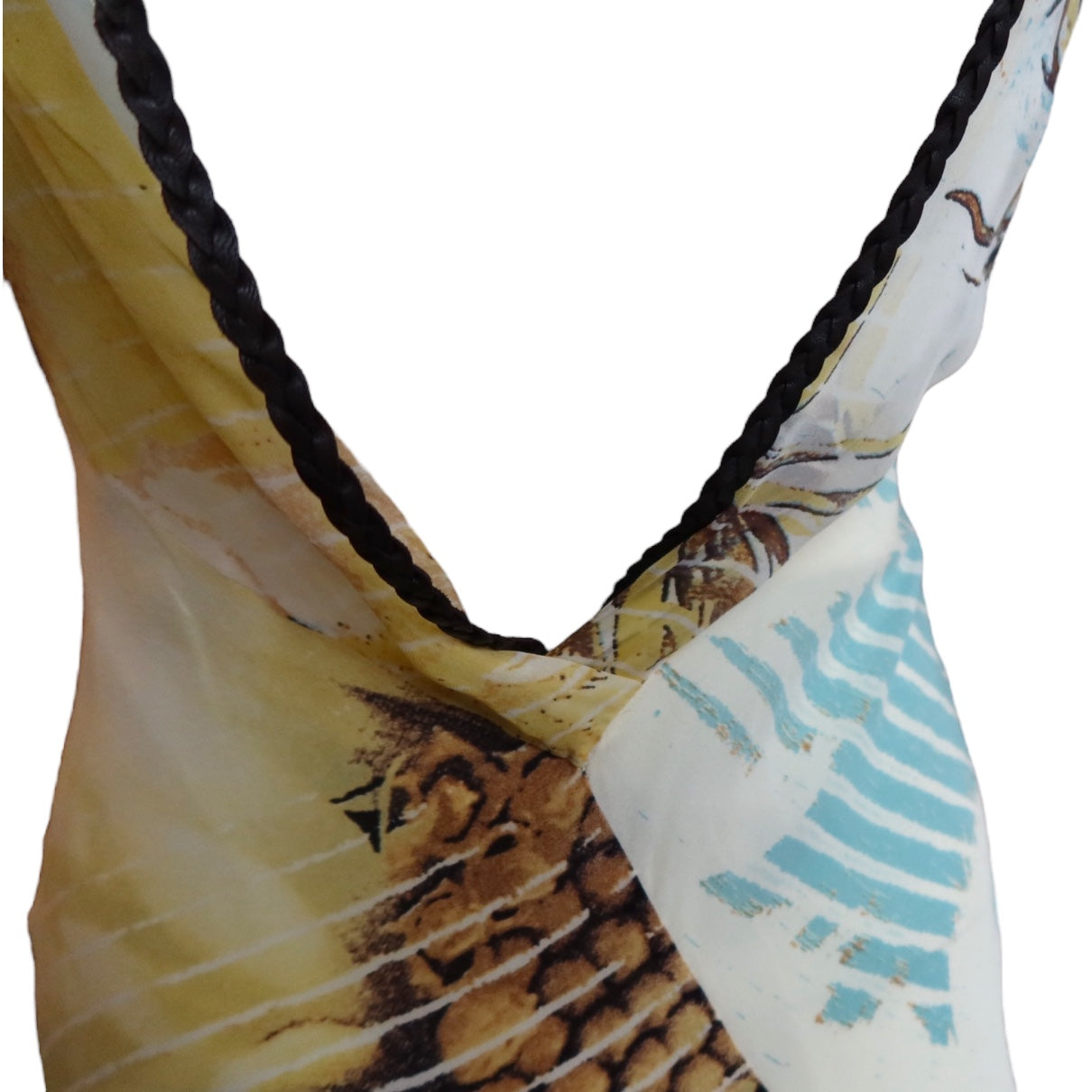 Roberto Cavalli S/S 2002 Lion Silk Dress