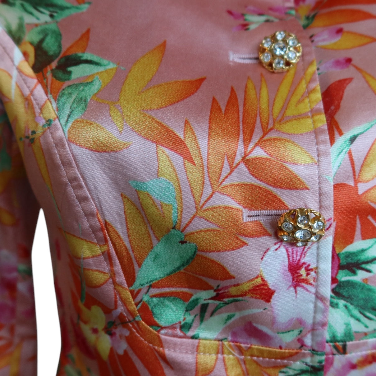 D&G 2005 floral blazer and skirt