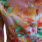 D&G 2005 floral blazer and skirt