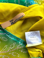 John Galliano S/S 2003 Asymmetrical Silk Blouse