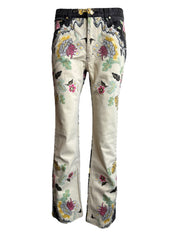 Roberto Cavalli S/S 2003 Cheongsam Jeans