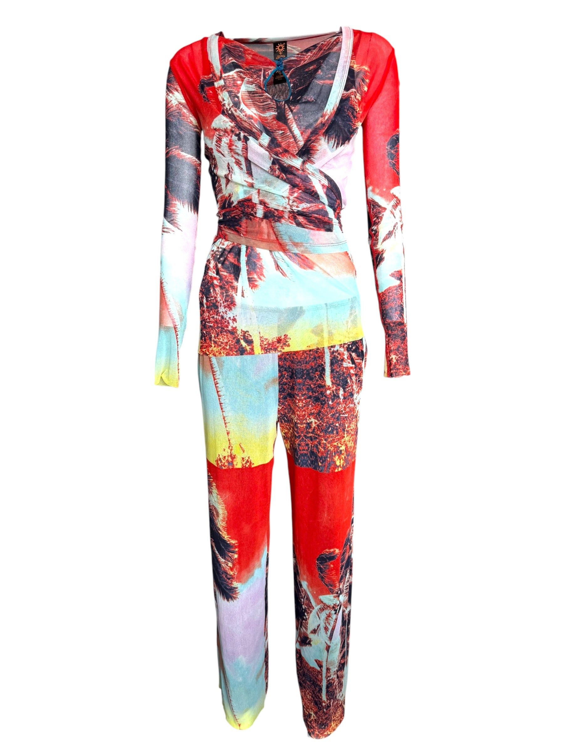 Jean Paul Gaultier Palm Sunset Mesh 3-Piece Set