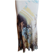 Roberto Cavalli S/S 2002 Lion Silk Dress