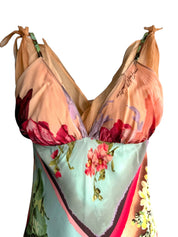Jean Paul gaultier S/S 2001 Maxi Silk Dress