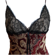 Roberto Cavalli F/W 2004 Brocade Dress