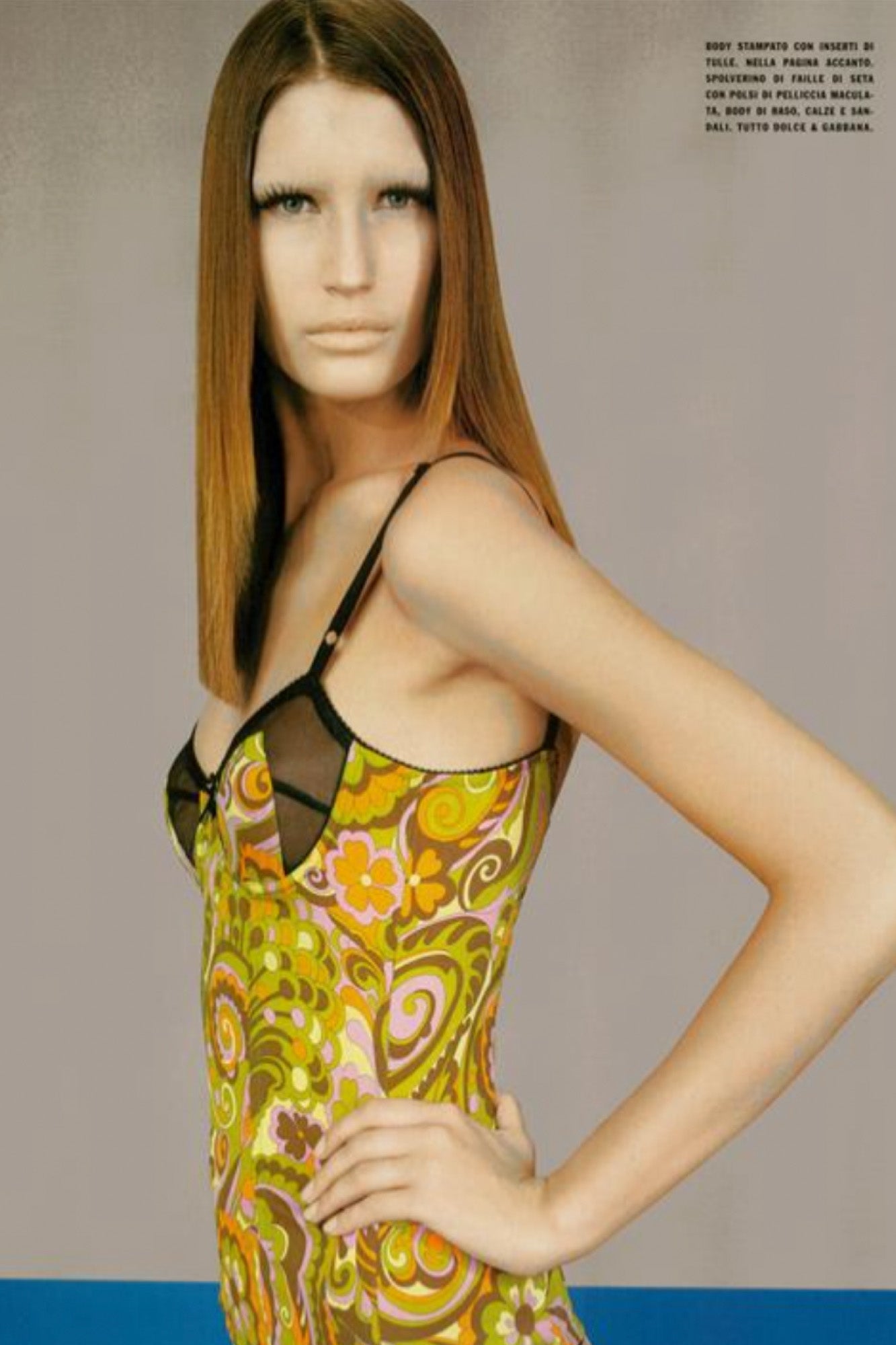 Dolce & Gabbana S/S 2004 Corset Top
