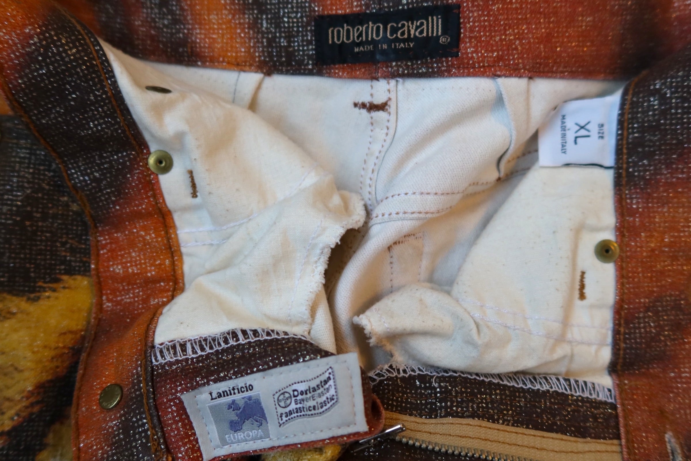 Roberto Cavalli F/W 2000 Savage Tiger Pants