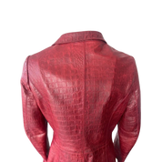 Roberto Cavalli F/W 2000 Leather Coat