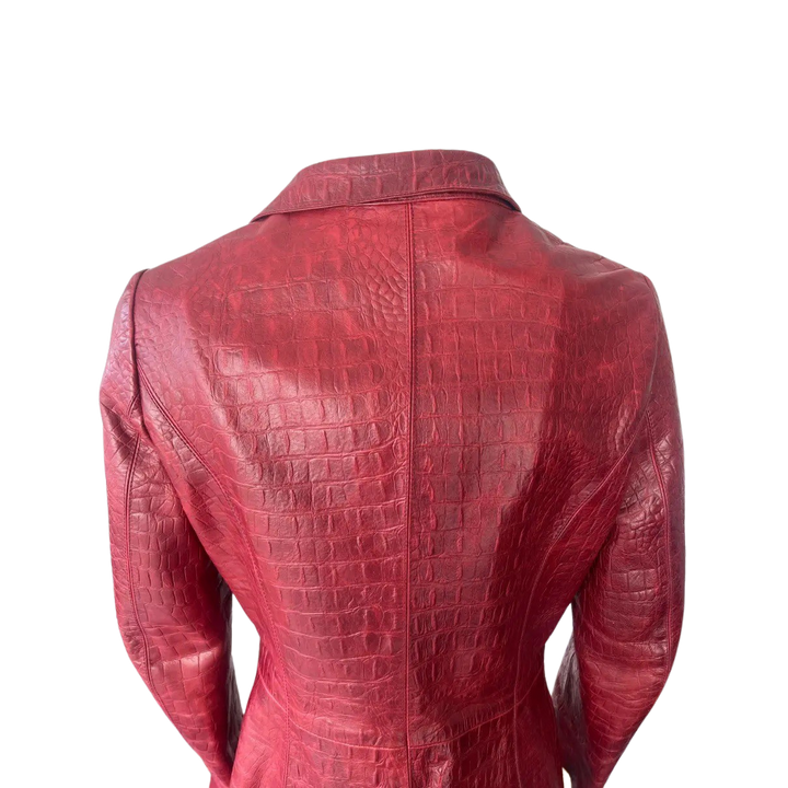 Roberto Cavalli F/W 2000 Leather Coat