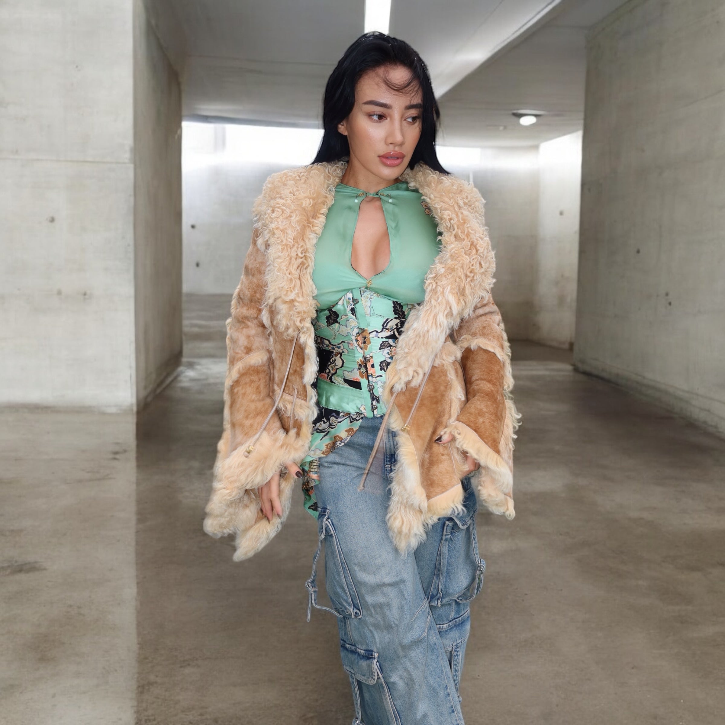 Roberto Cavalli F/W 1999 Shearling Jacket