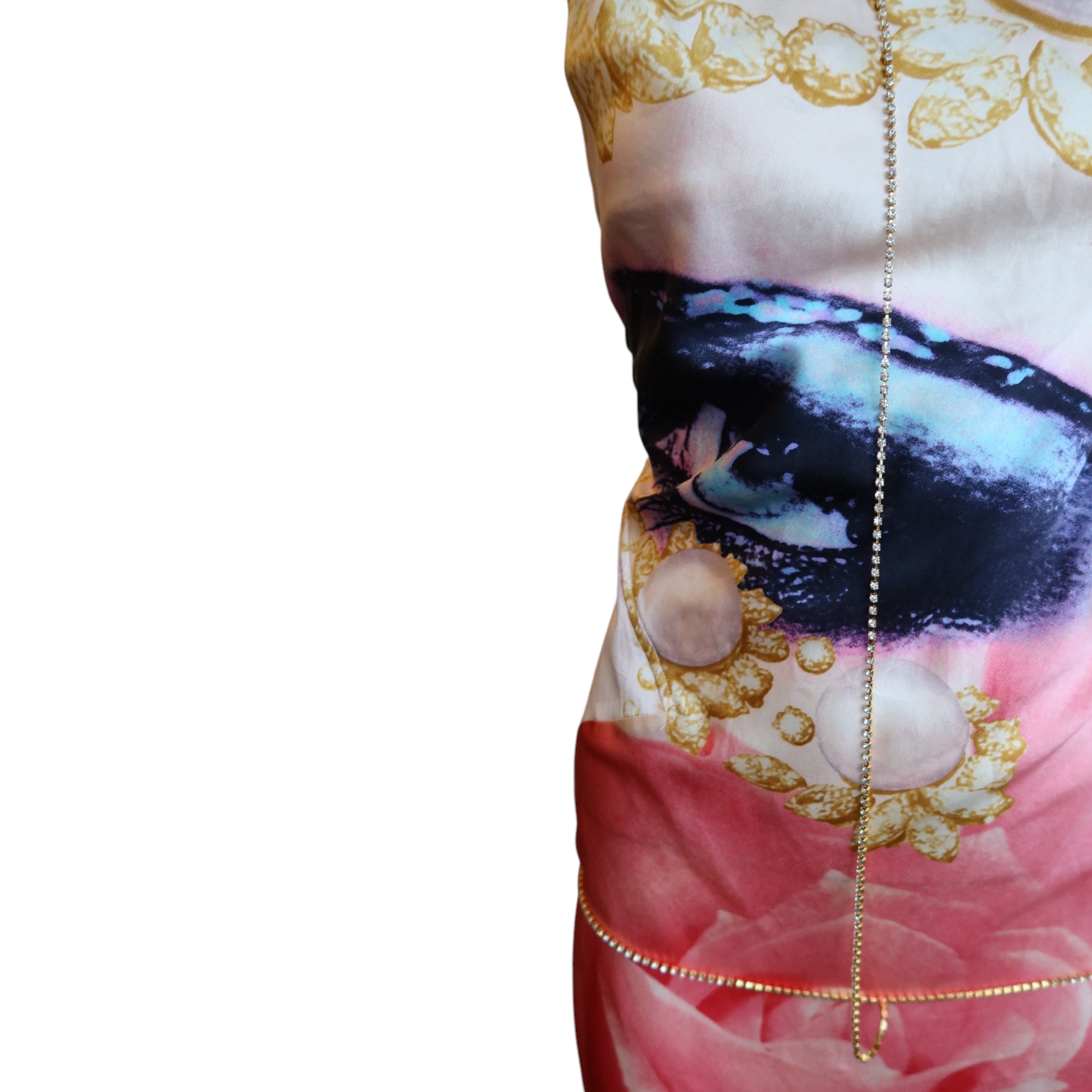 Roberto Cavalli S/S 2001 Liz Taylor Silk Dress - Bodychain