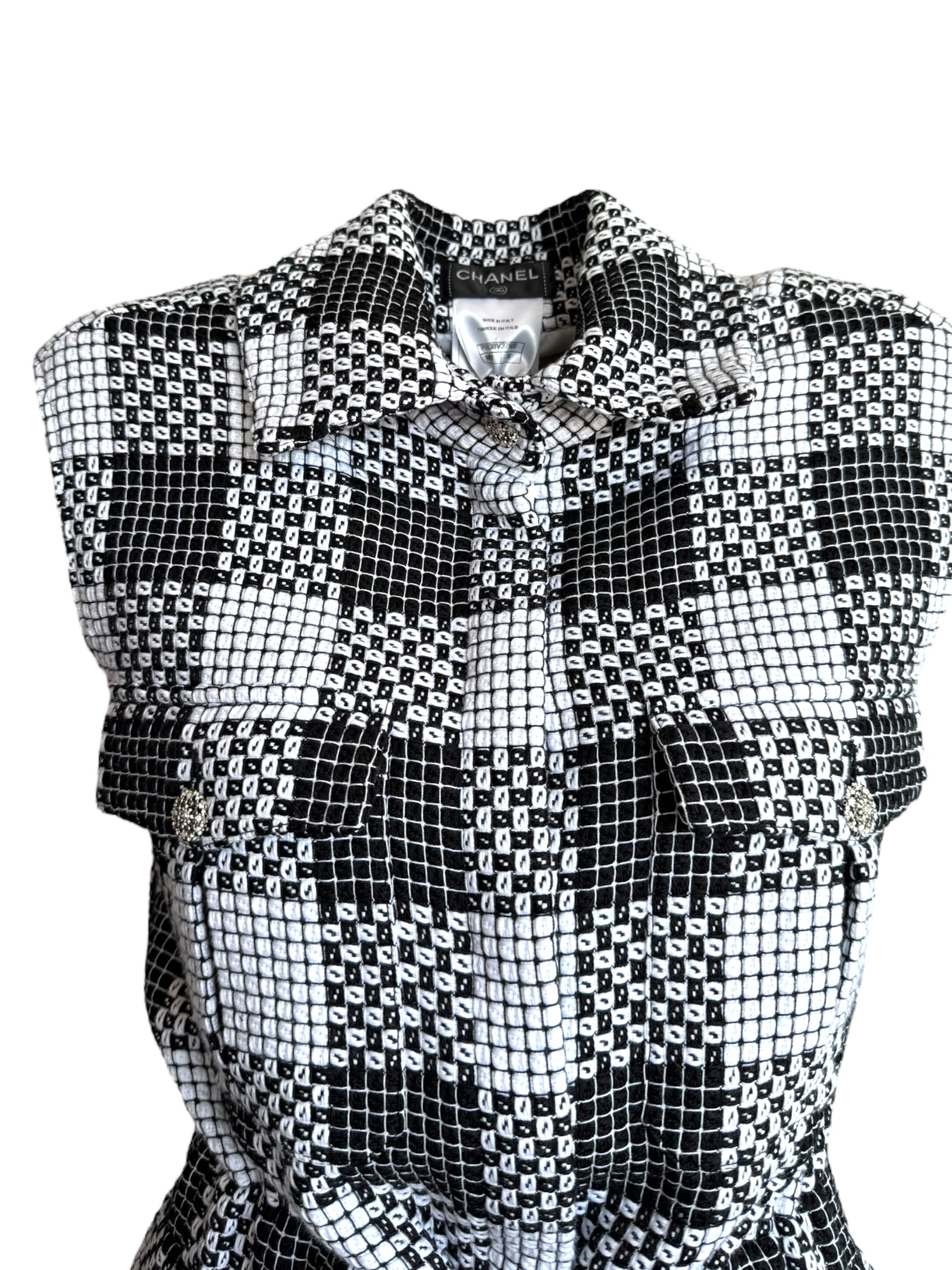 Chanel Cruise 2015 Tweed Jumpsuit