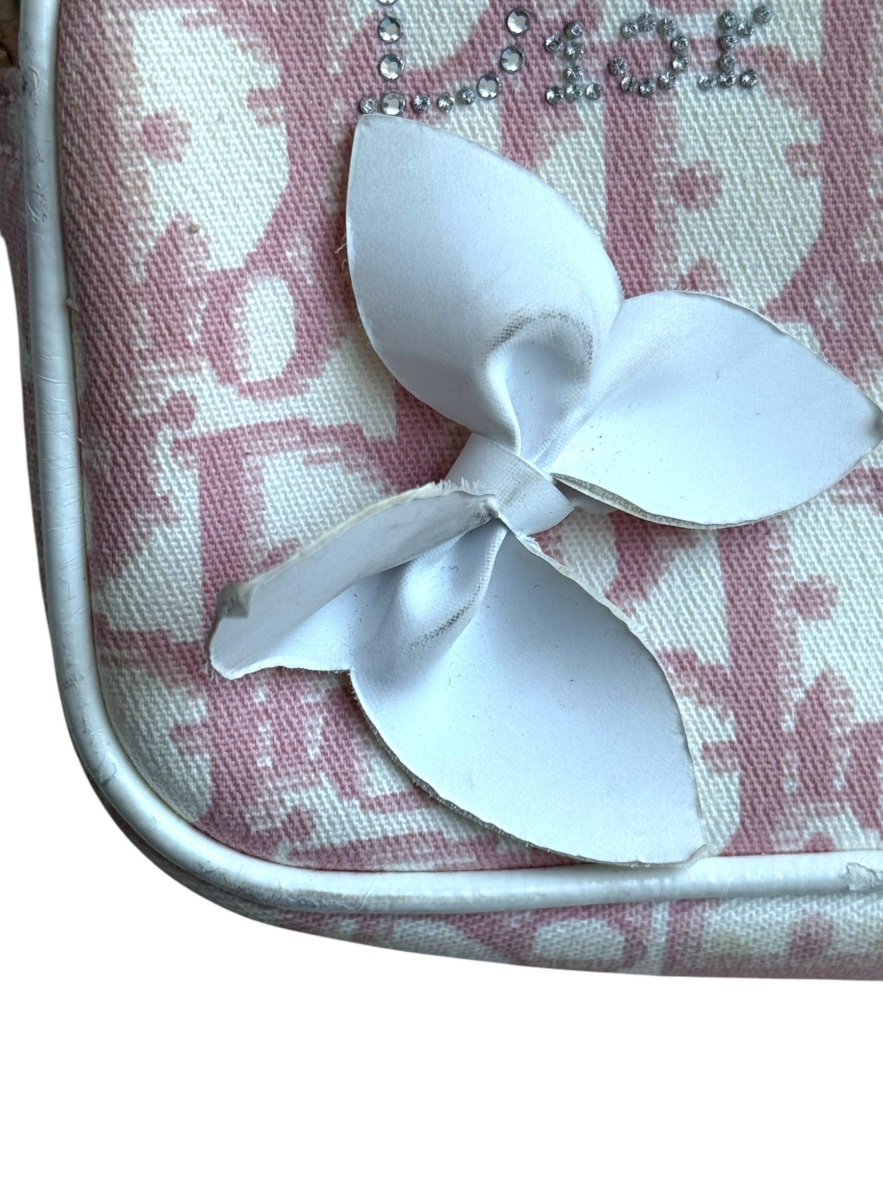 Christian Dior 2004 Girly Diorissimo Shoulder Bag