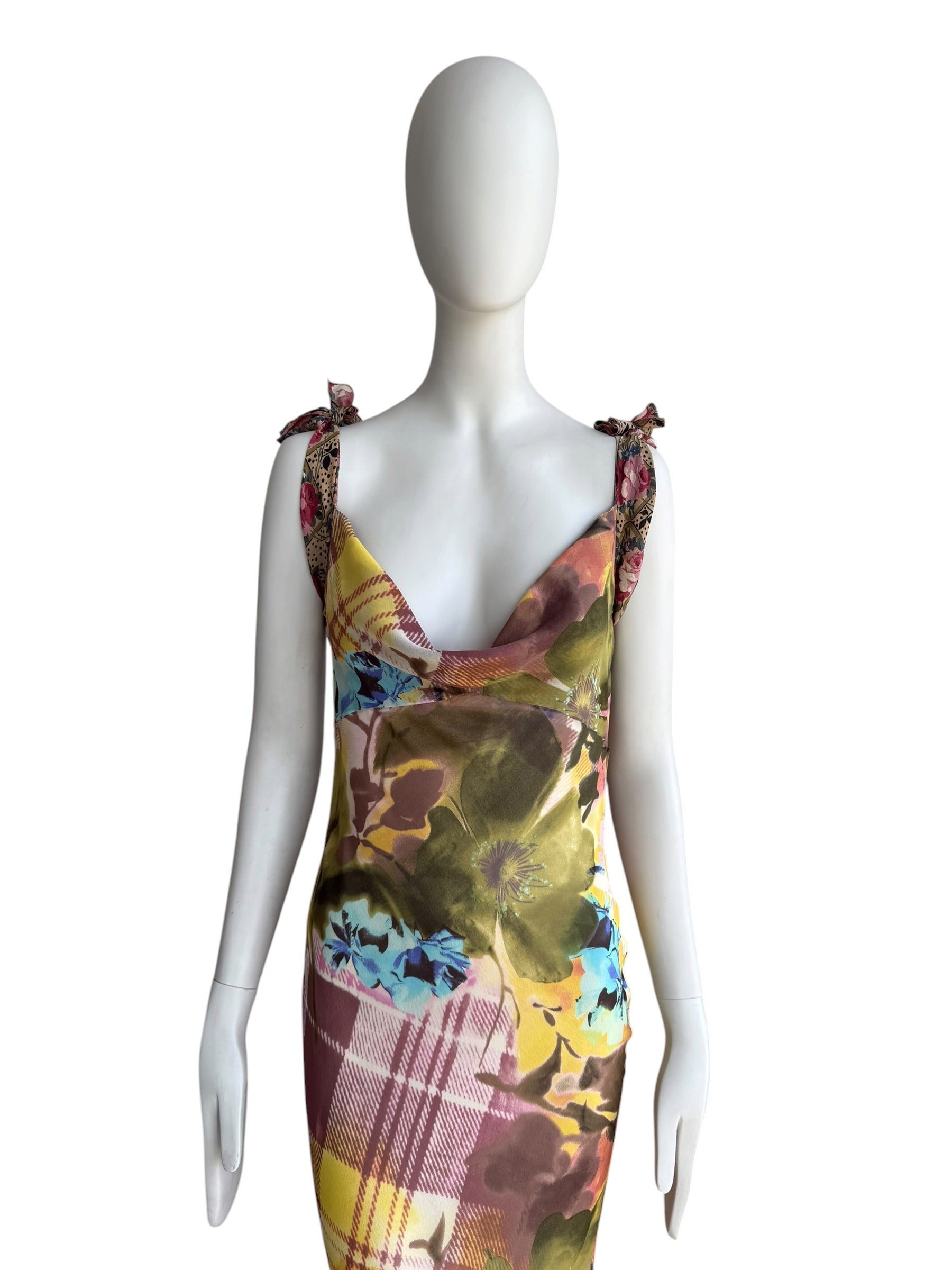 Christian Dior Fall/Winter 2001 bias-cut silk maxi dress