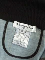 Christian Dior by John Galliano F/W 2004 Trompe-l’Oeil Zip-Up Jacket