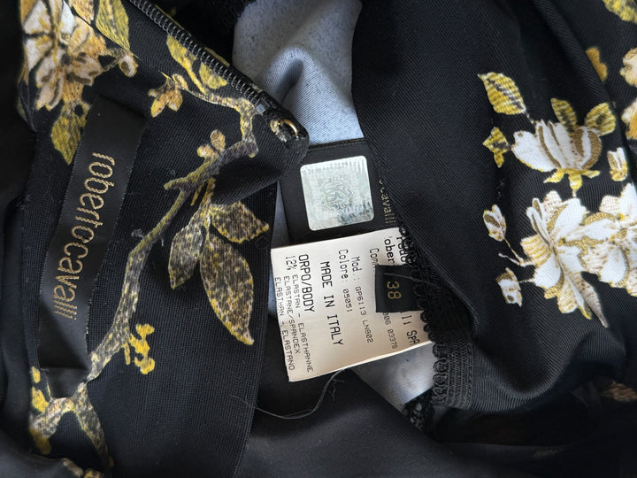 Roberto Cavalli F/W 2006 Floral Print Midi Dress