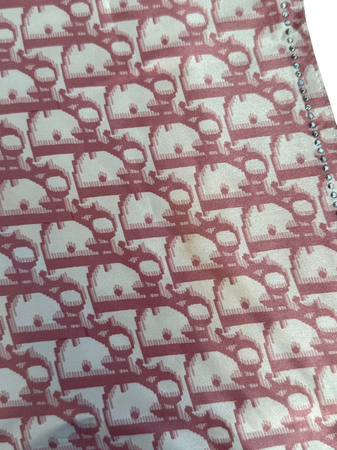 Christian Dior 2004 Pink Diorissimo Girly Scarf