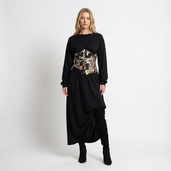 Roberto Cavalli S/S 2003 Chinoiserie Corset