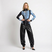 Christian Dior by John Galliano F/W 2004 Trompe-l’Oeil Zip-Up Jacket